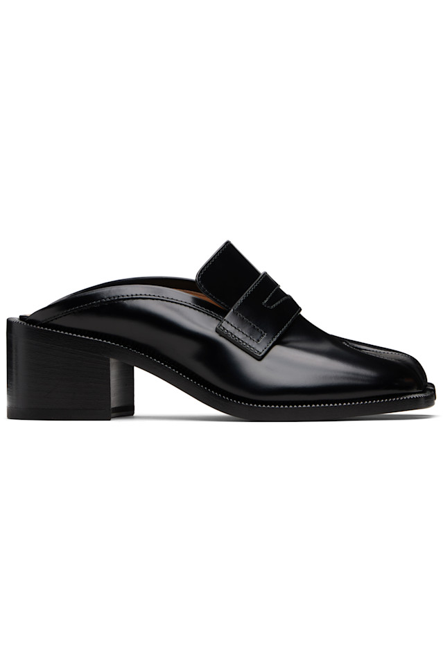 Мулы Tabi city loafer Maison Margiela, черный