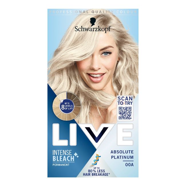 

Живая краска для волос Schwarzkopf, цвет 00a gryna platina