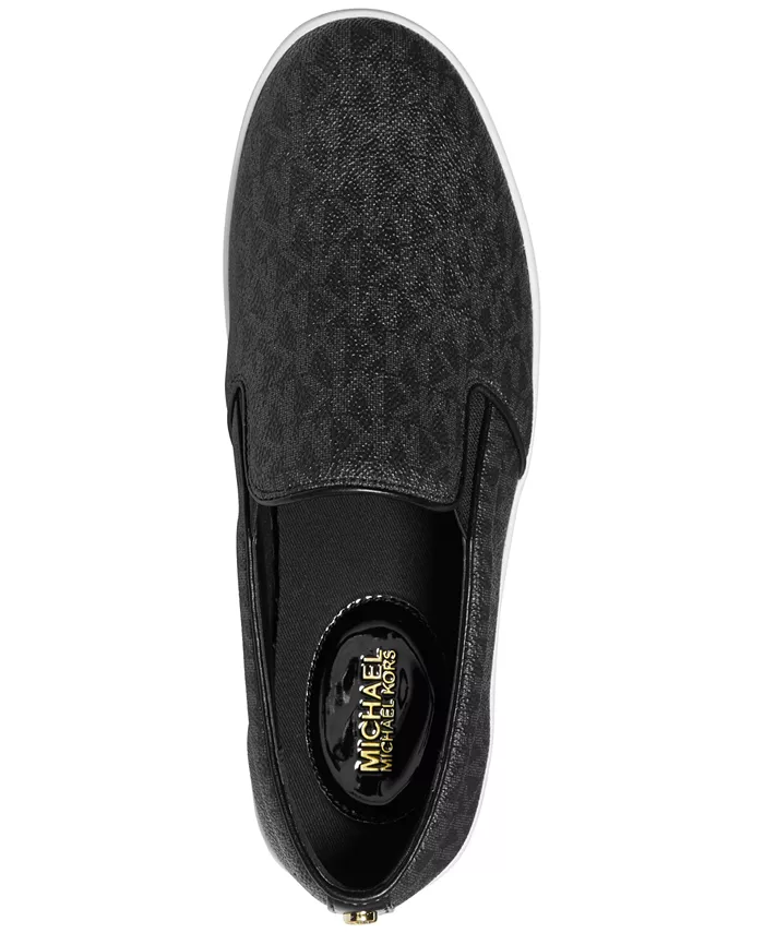 Женские кроссовки Keaton Slip On Michael Kors, черный — фото 4