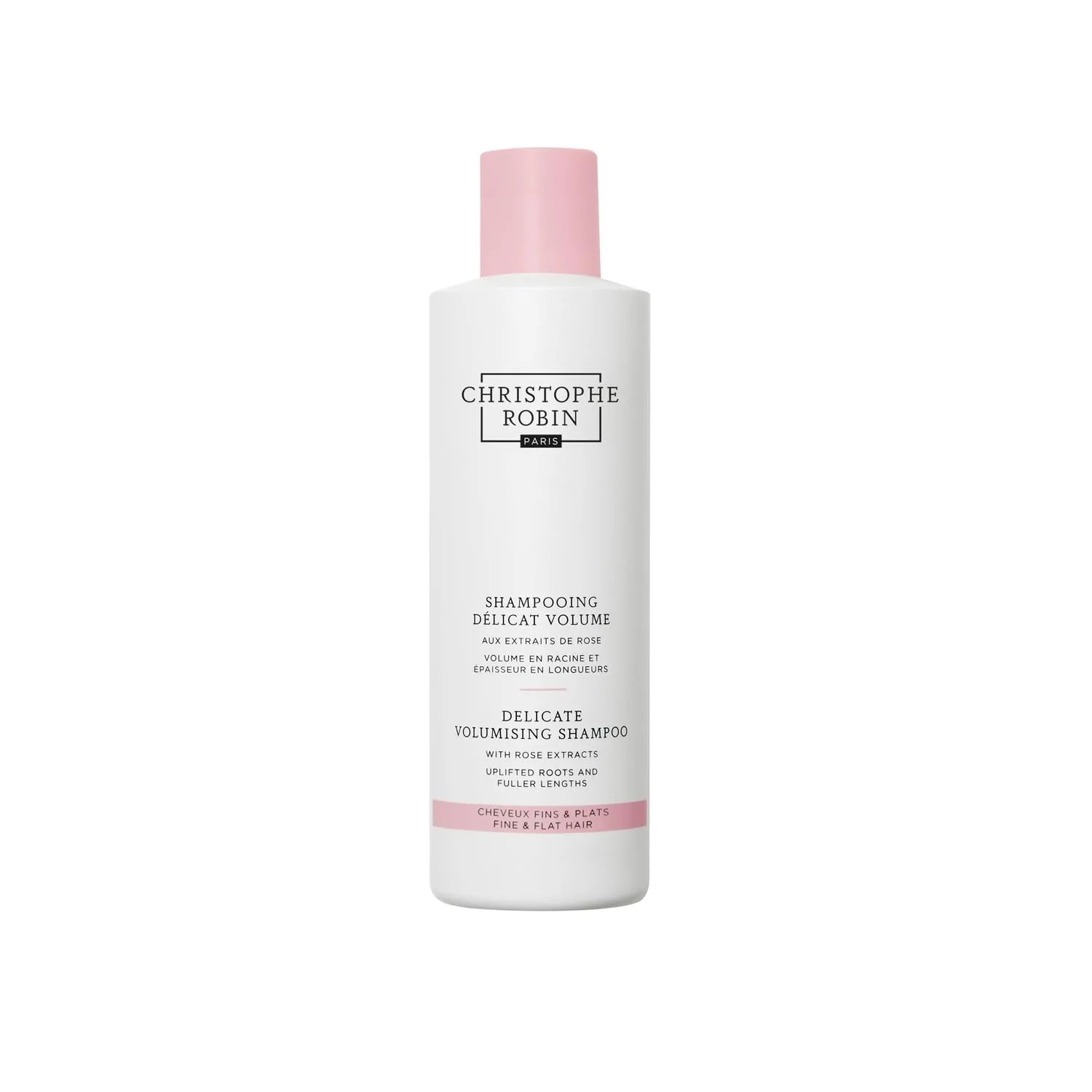 Шампунь Christophe Robin Delicate Volumizing с экстрактом розы для тонких, слабых и безжизненных волос, 240 мл. 248 мл (.)