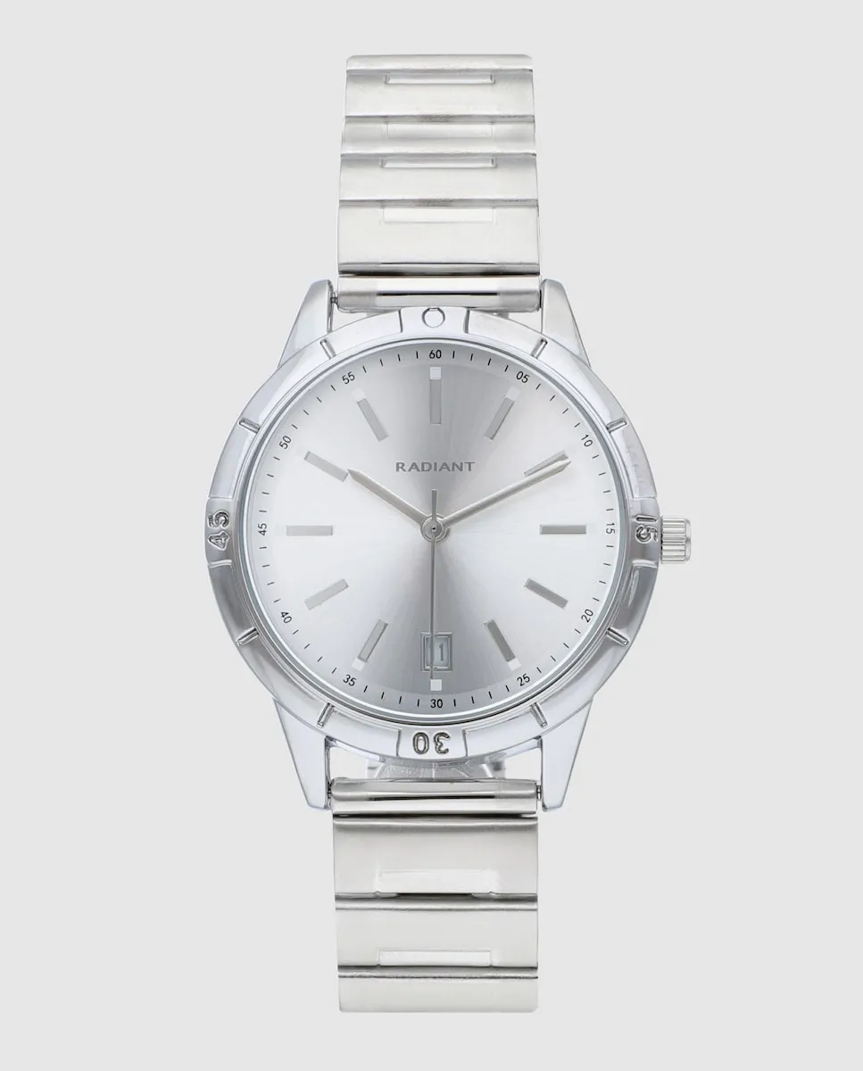 

Женские часы Kim RA660201 из стали с серебряным ремешком Radiant, серебряный
