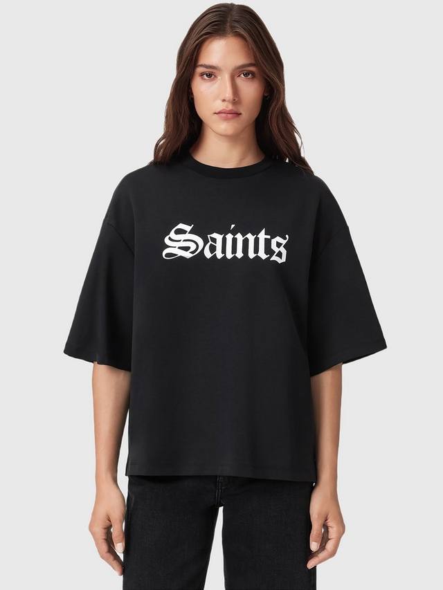 

Футболка Saint Amelie из хлопка AllSaints
