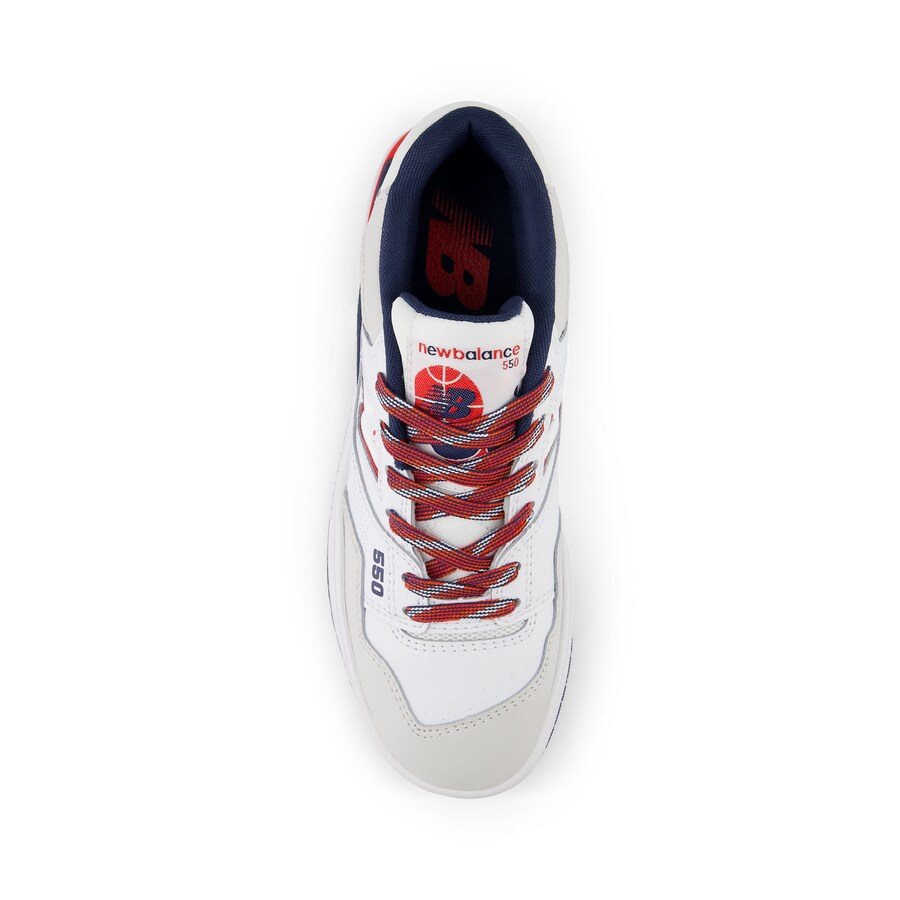 Кроссовки new balance 550, белый — фото 4