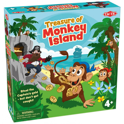 

Настольная игра Treasure Of Monkey Island Tactic Games