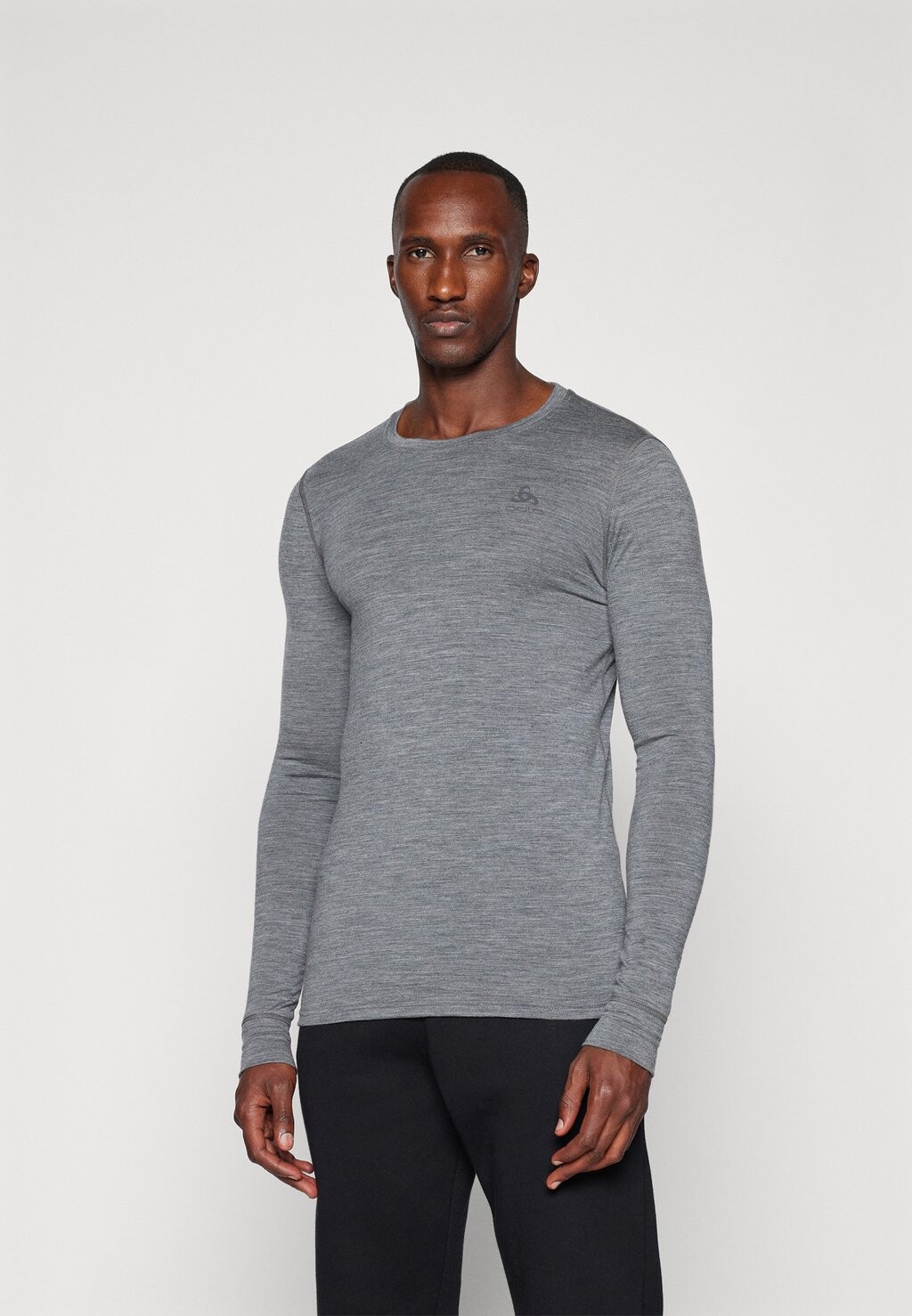 

Рубашка с длинным рукавом TOP CREW NECK ODLO, серый