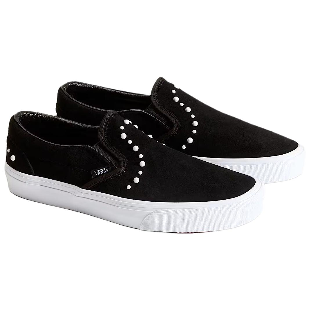Классические слипоны для скейтборда Unisex Vans, черный — фото 3