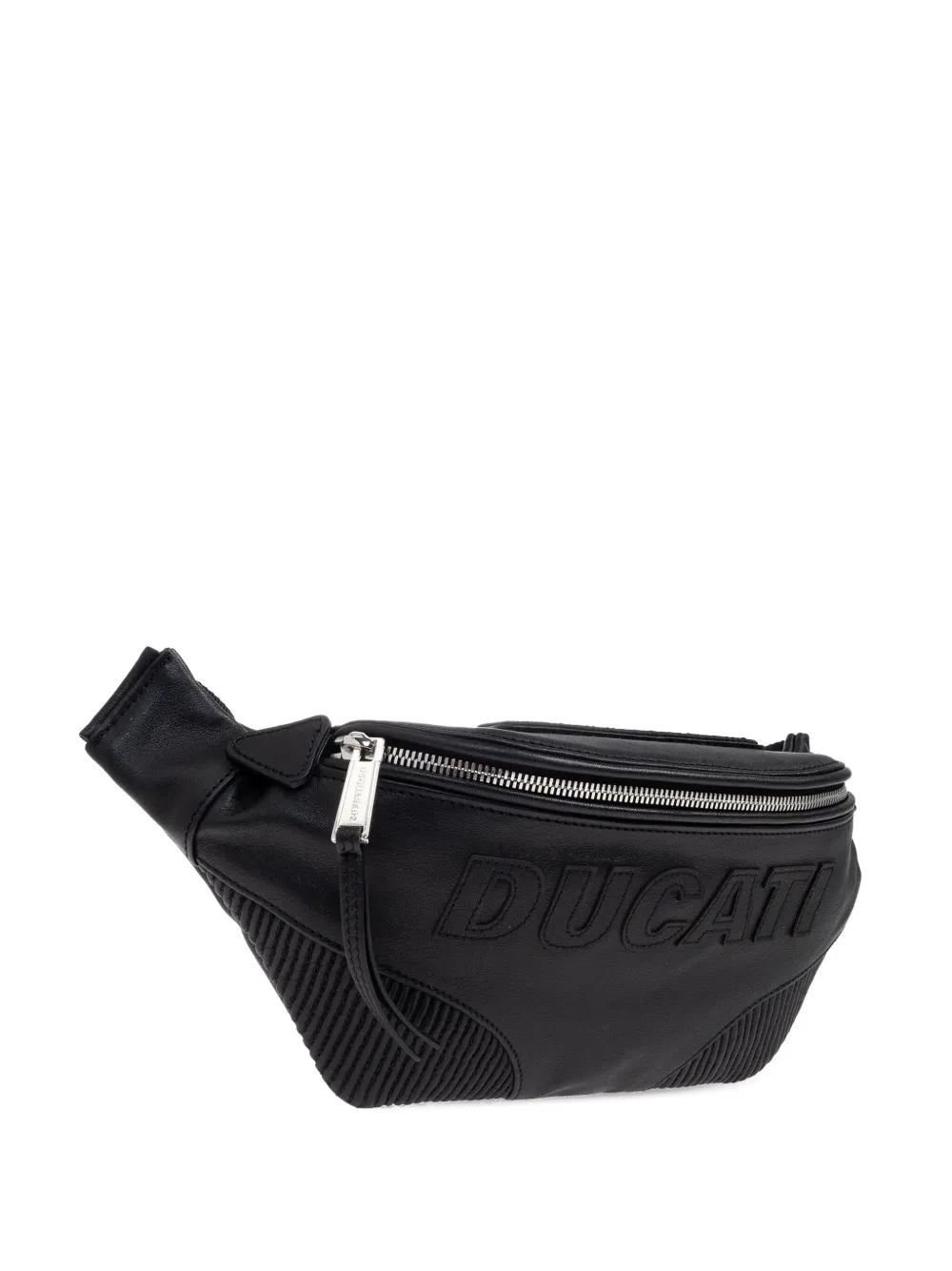 

Поясная сумка на молнии с тиснением X Ducati DSQUARED2, черный