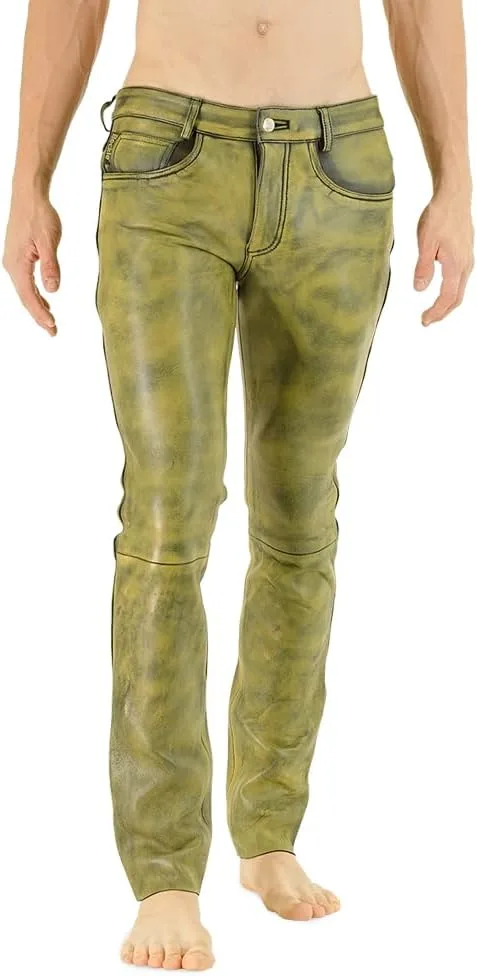 

Брюки Bockle® Dirty Yellow Stretch Leather