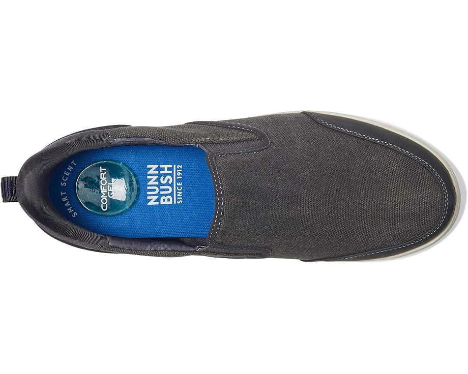 Кроссовки Nunn Bush Kore City Walk Canvas EZ Moc Toe Slip-On Sneakers Easy On and Easy Off, цвет Cement — фото 2
