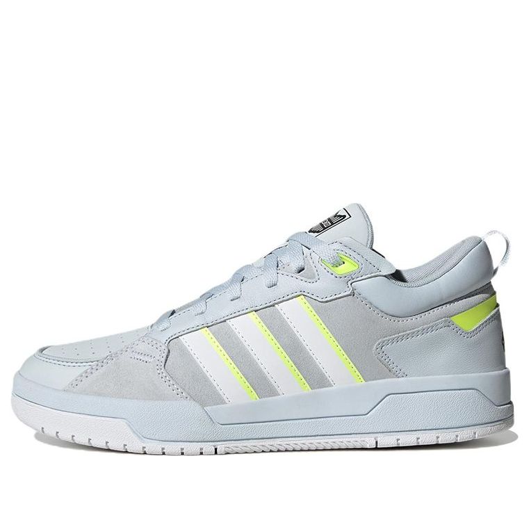 

Кроссовки adidas neo 100DB 'Light Blue Neon Green', серый