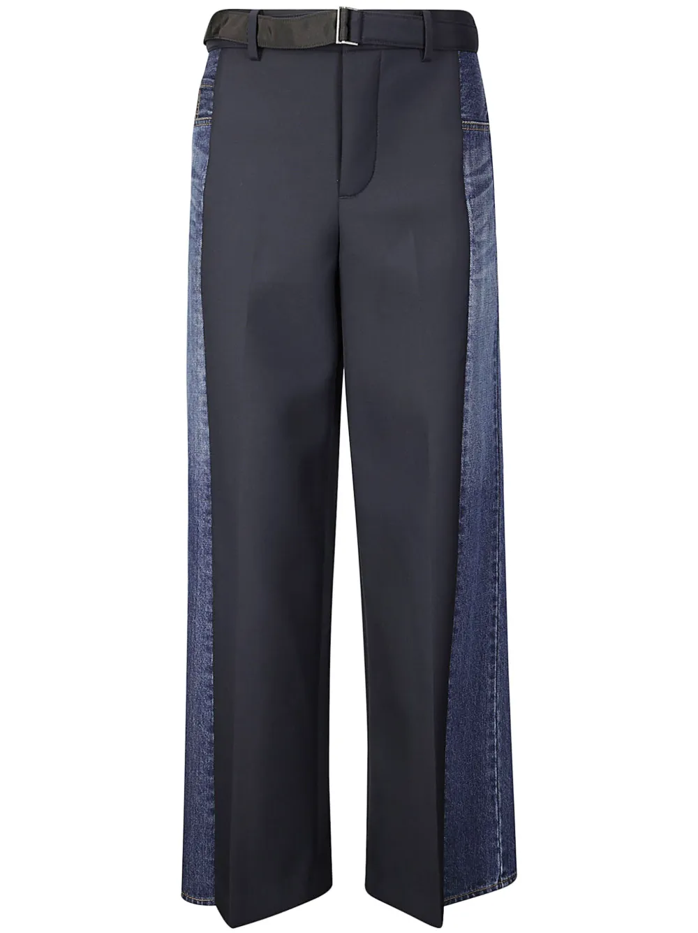 

Брюки со вставками SACAI, синий