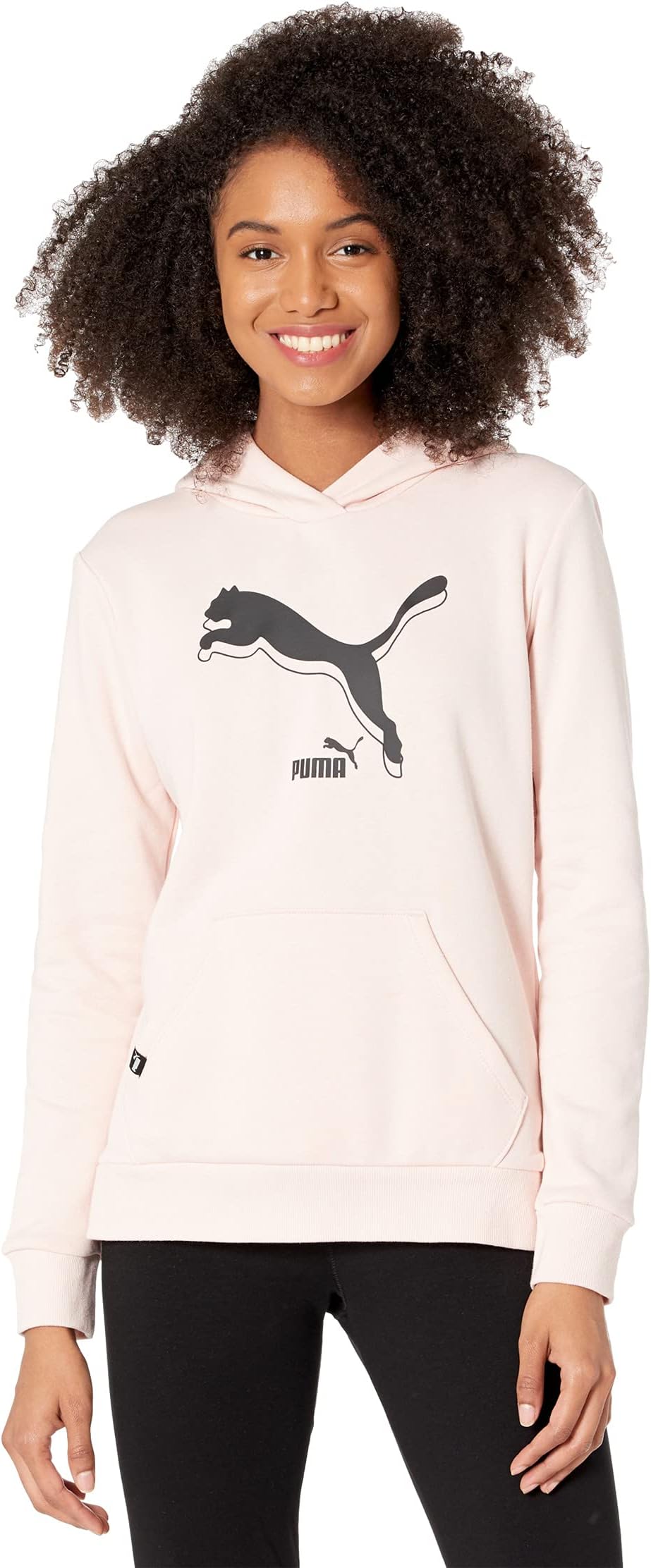 

Худи PUMA Power Logo Hoodie Fleece, цвет Lotus