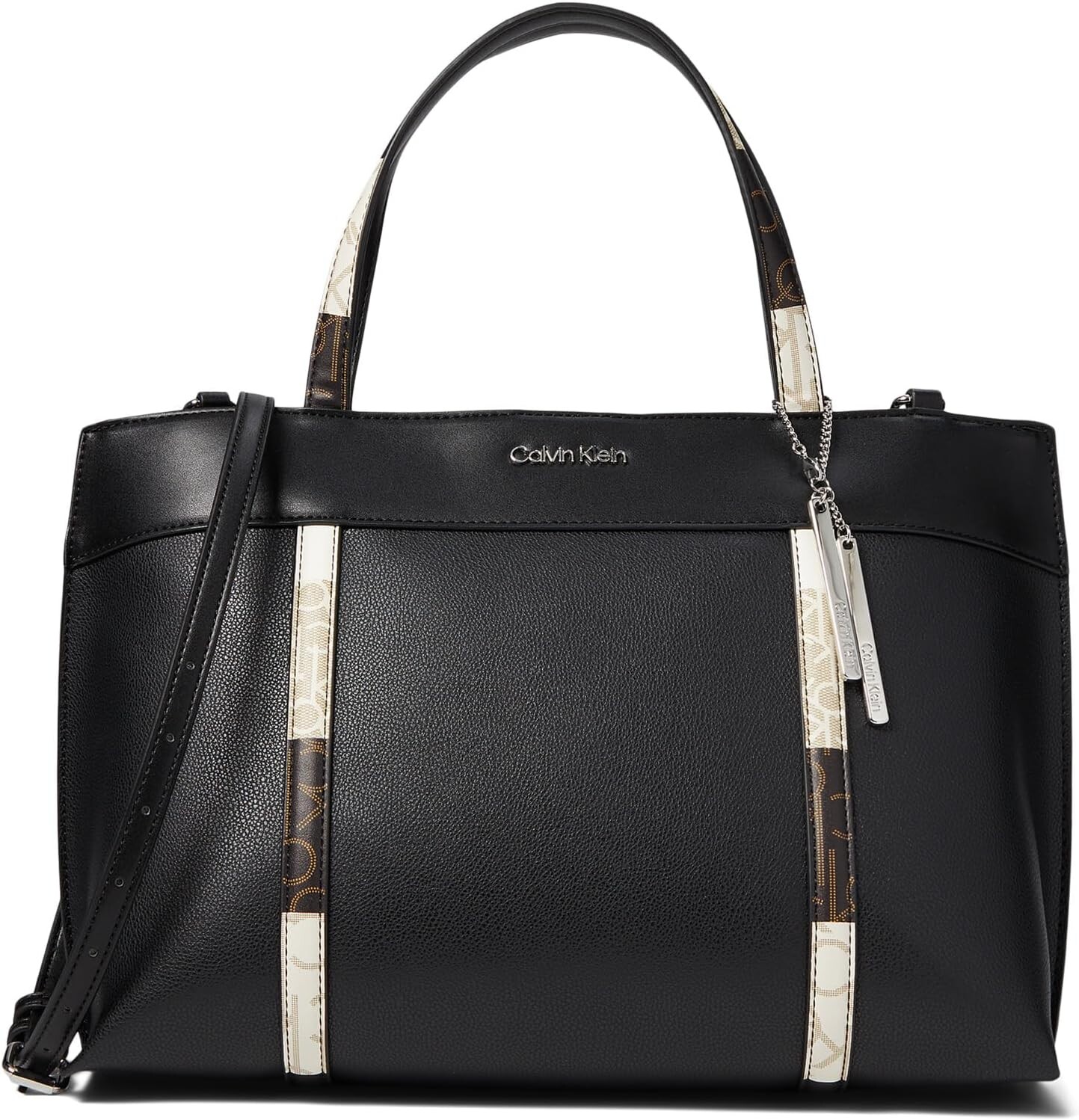 

Сумка Calvin Klein Gillian Tailored Satchel, черный