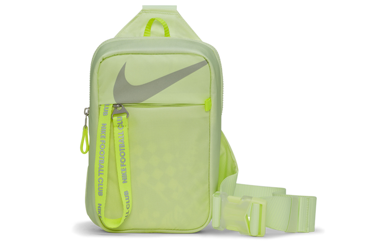 

Nike Сумка через плечо из полиамидной коровьей кожи, сумка-кроссбоди, стандартного размера, унисекс, флуоресцентно-желтого цвета