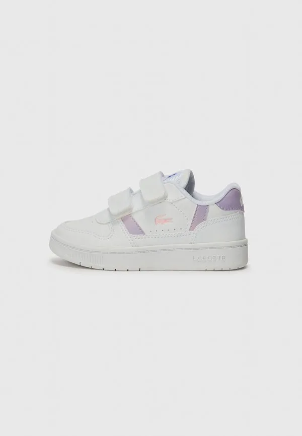 Кроссовки унисекс с т-образным зажимом Lacoste, White/Pink