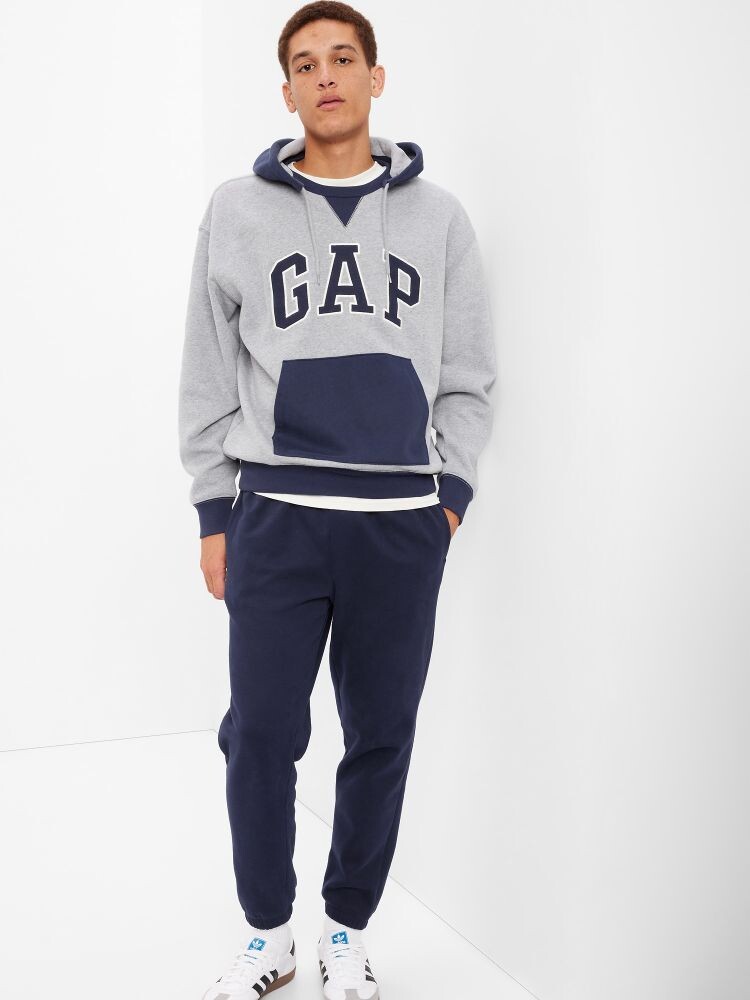 

Мягкая толстовка с логотипом vintage vintage Gap, серый