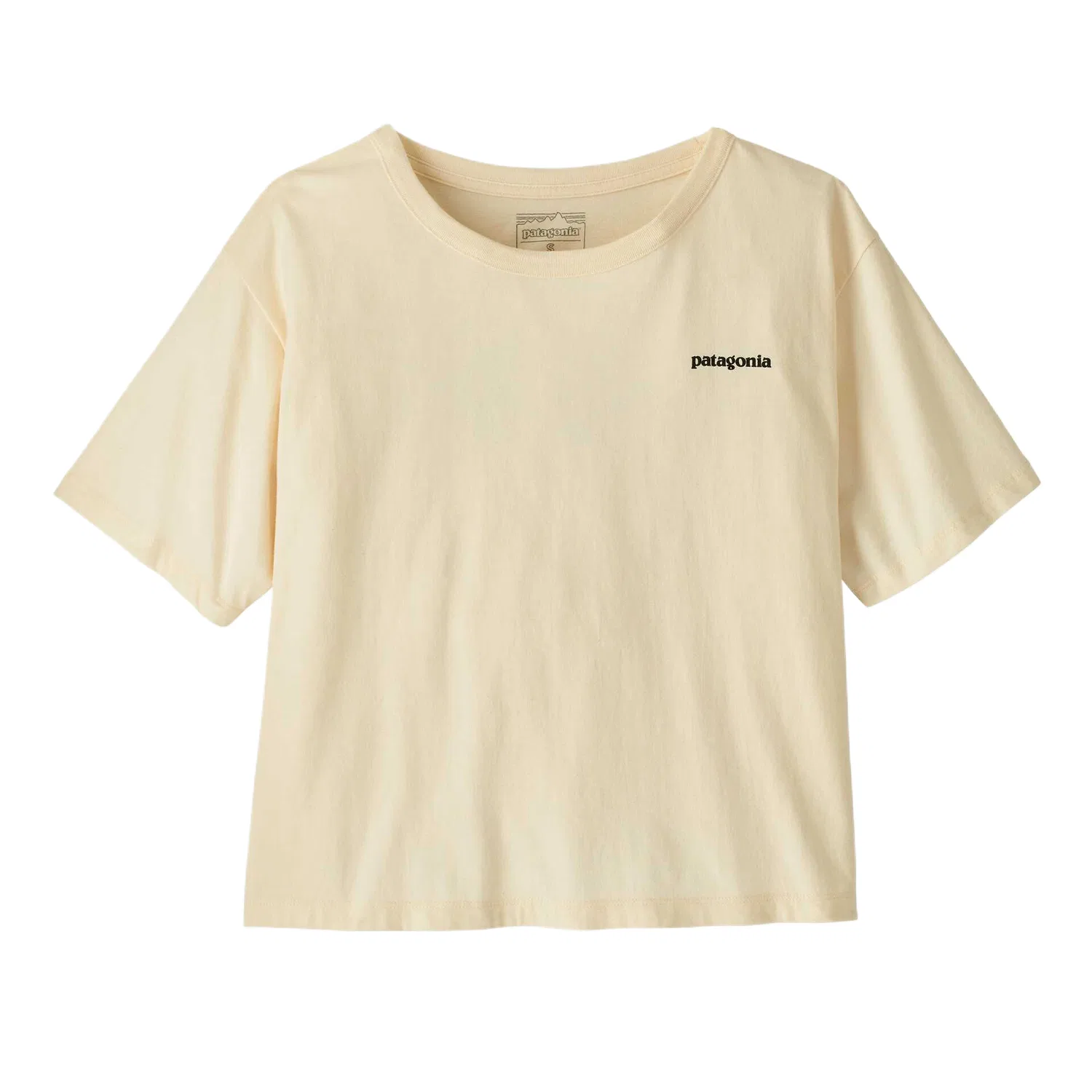 Футболка Patagonia Drop Shoulder Sleeve для женщин, неокрашенный натуральный