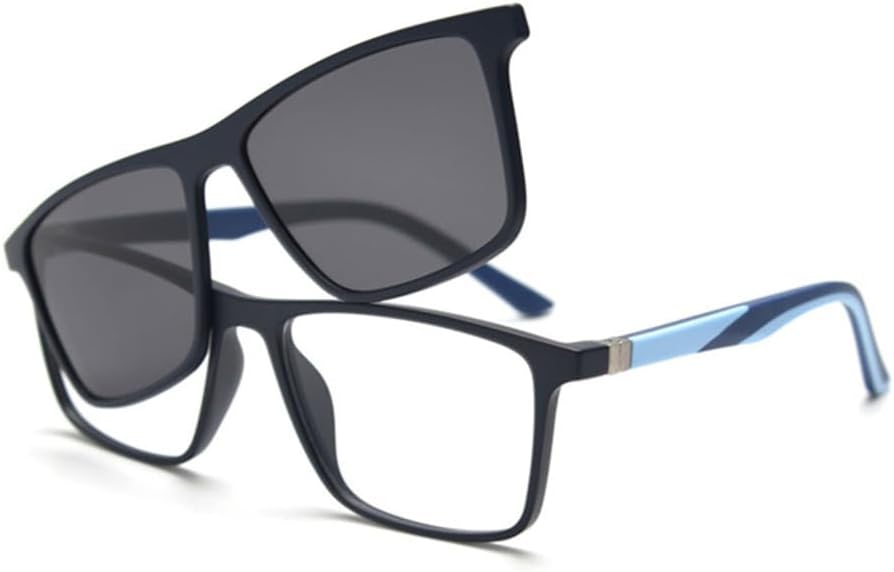 

Поляризованные солнцезащитные очки для женщин с магнитными зажимами, солнцезащитные очки для мужчин с защитой от УФ-излучения UV400, солнцезащитные очки-маски VFDHN, C2