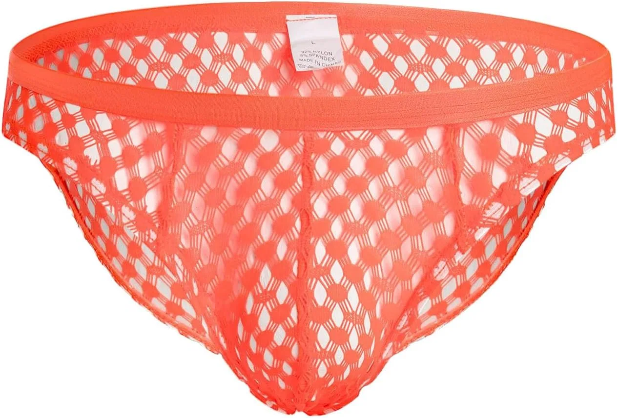 Боксеры мужские, дышащие, Casual, Orange