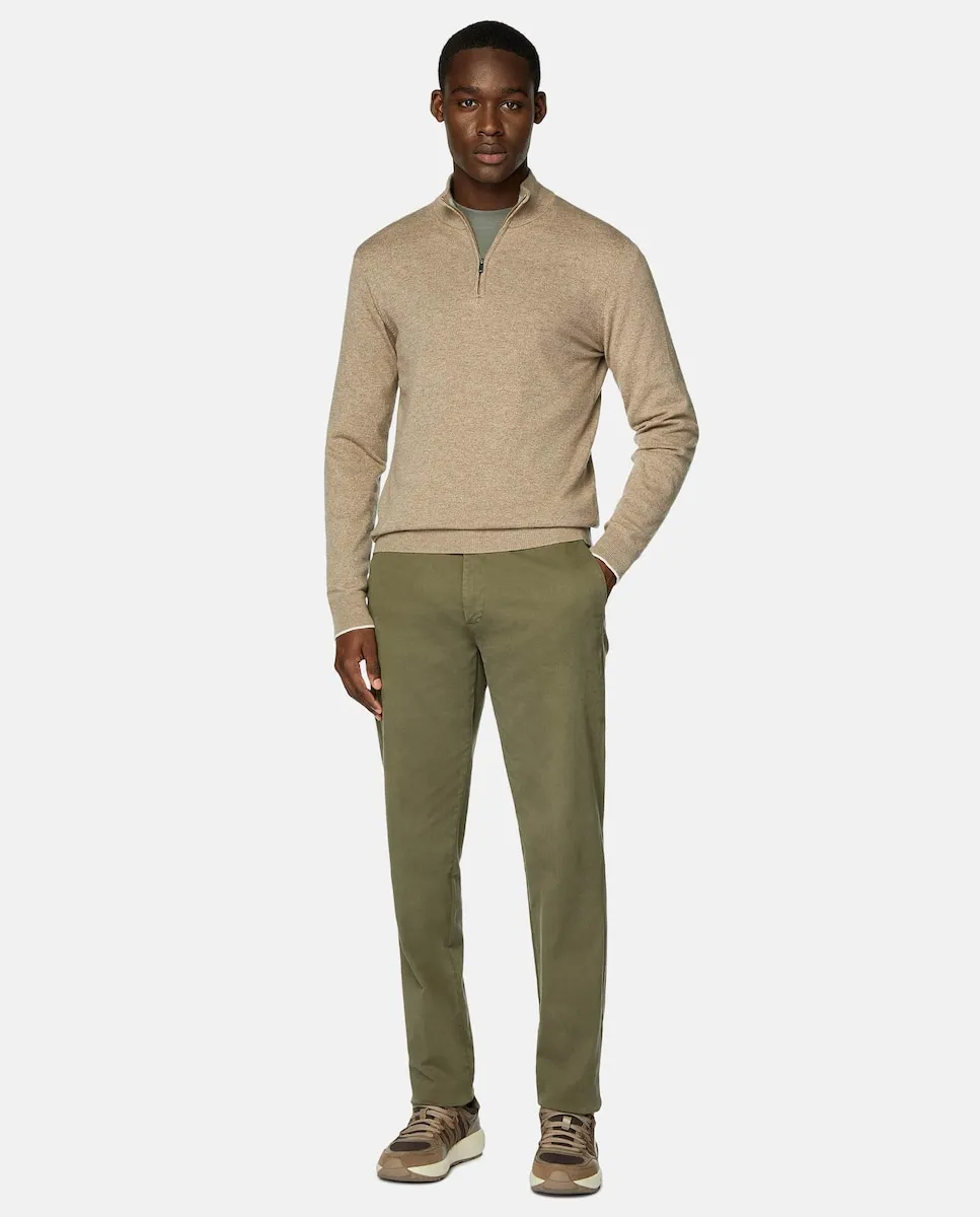 

Мужские брюки обычного кроя Boggi Milano, цвет Verde Militar