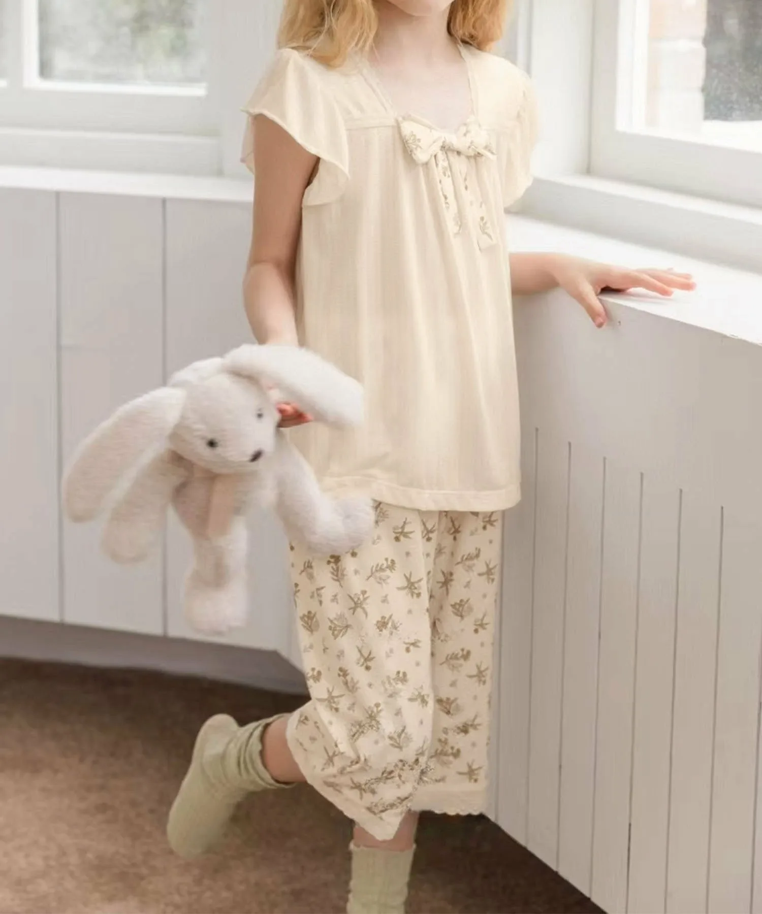 Комплект домашней одежды Aimoha Kids, Light beige