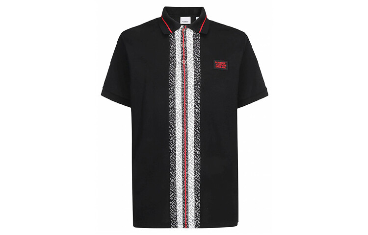 

Мужская рубашка поло Burberry, цвет Black