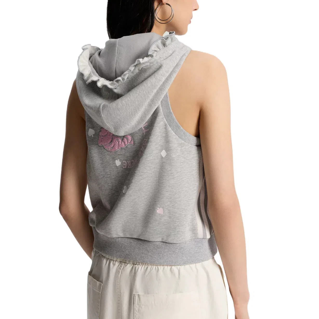 Топ женский Adidas Originals Medium Heather Gray — фото 3