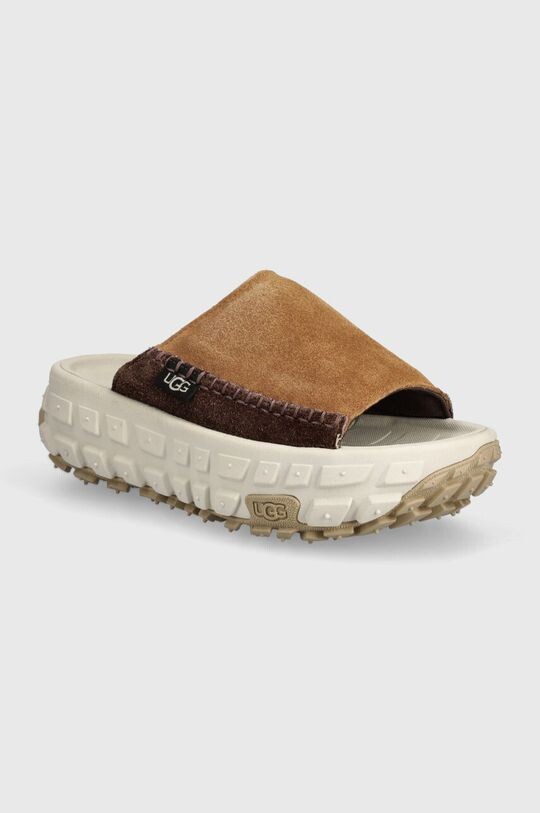 

Замшевые шлепанцы Venture Daze Slide Ugg, коричневый
