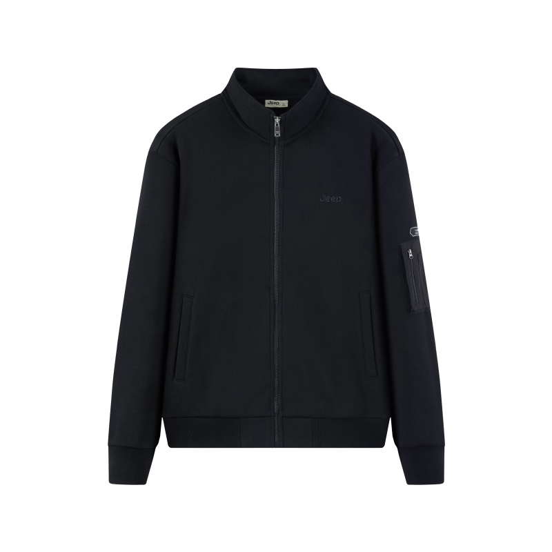 

Куртка Unisex Stand Collar Moderate Pilot Jeep, phantom черный