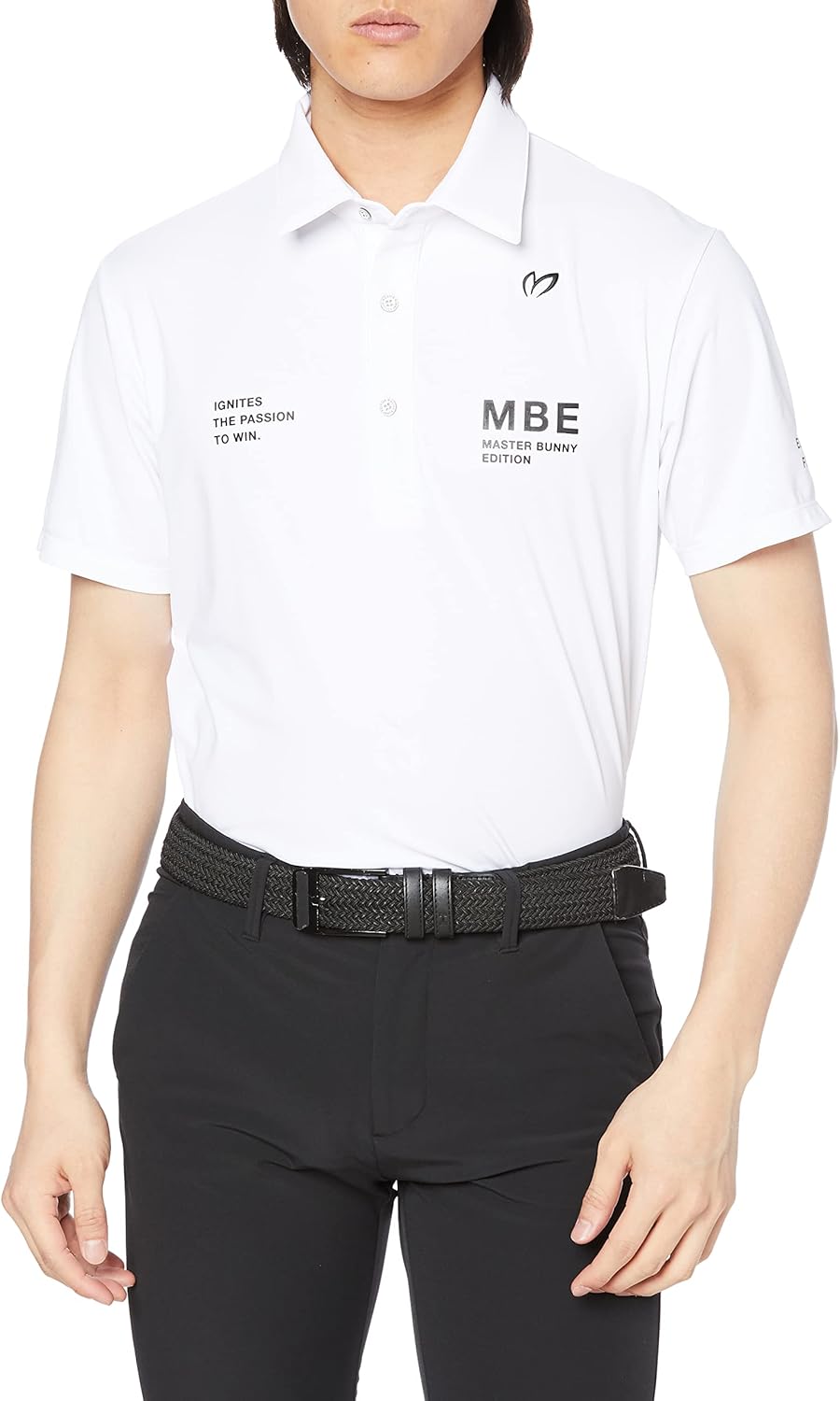

Мужская поло-рубашка с коротким рукавом Master Bunny Edition (влагоотводящая, быстросохнущая, с защитой от УФ-излучения) / для гольфа / 758-3160309, белый