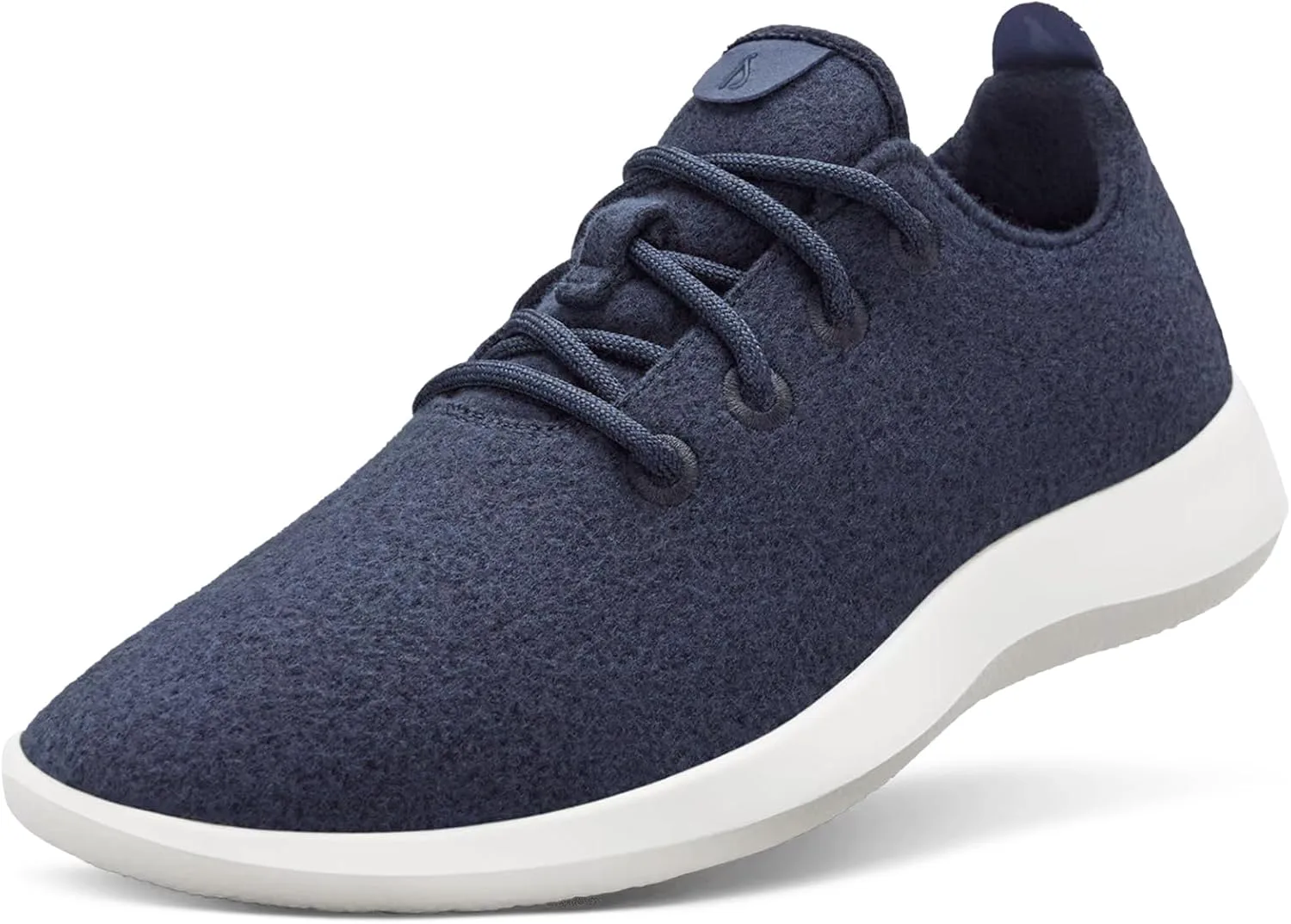 Мужские кроссовки Allbirds Wool Runner, повседневные кроссовки, машинная стирка, сделаны из натуральных материалов, индиго — фото 2