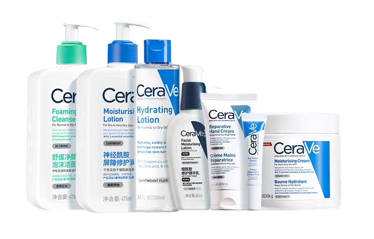 

Наборы для ухода за кожей увлажняющие и очищающие CeraVe