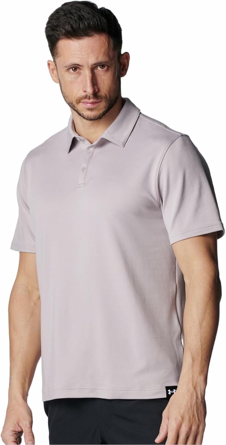 

Мужская тренировочная футболка-поло UNDER ARMOUR UA Motion Training, серый