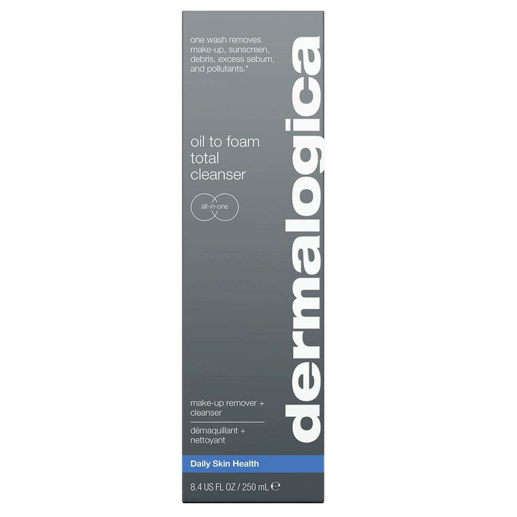 Масло для лица oil to foam total cleanser Dermalogica, объем 250 мл — фото 2