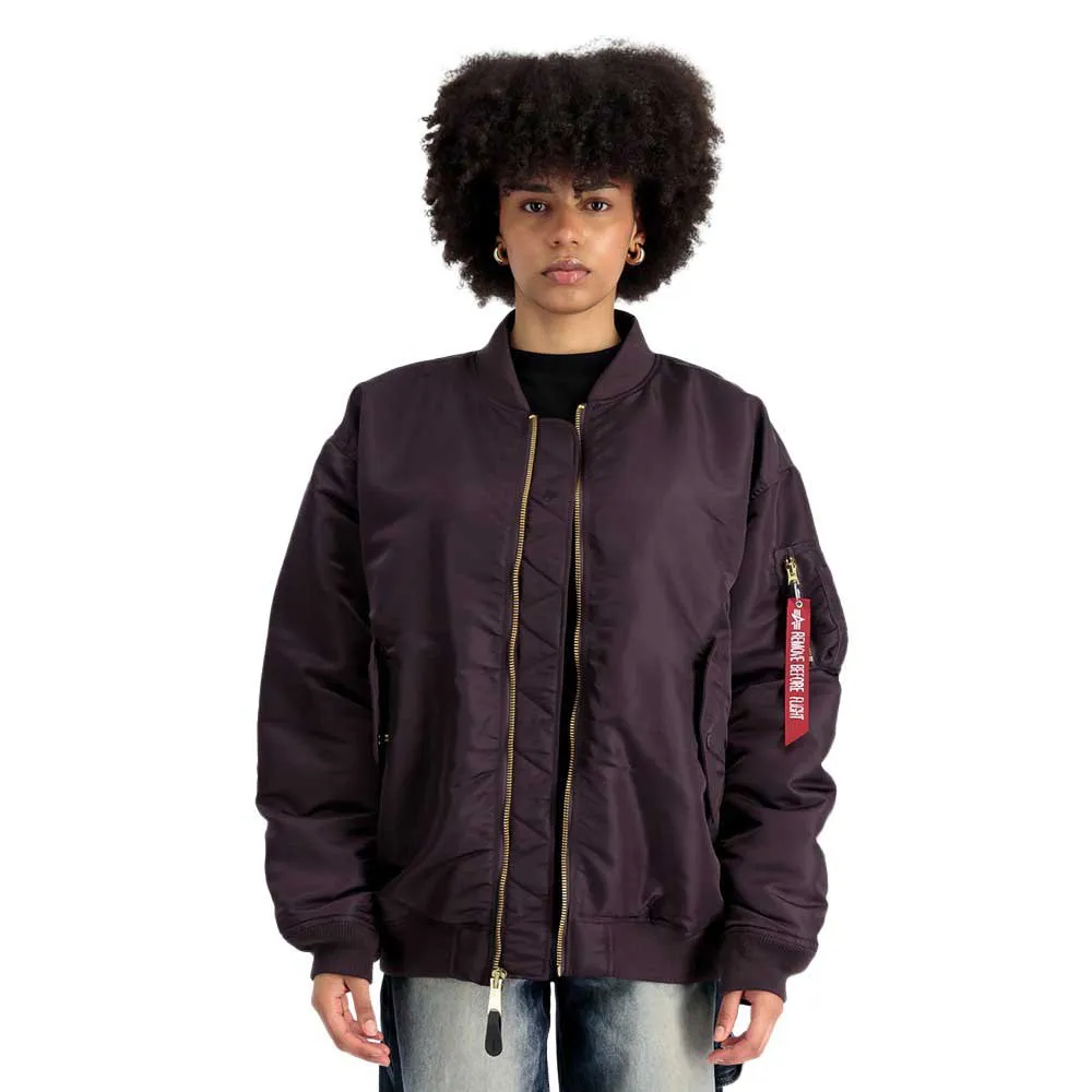 

Куртка Alpha Industries MA-1 Core, фиолетовый