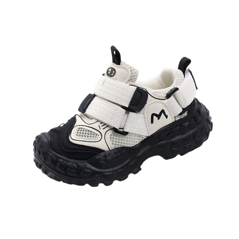 

Нескользящие, износостойкие, дышащие низкие детские кроссовки для бега Yi Jiabao, черный