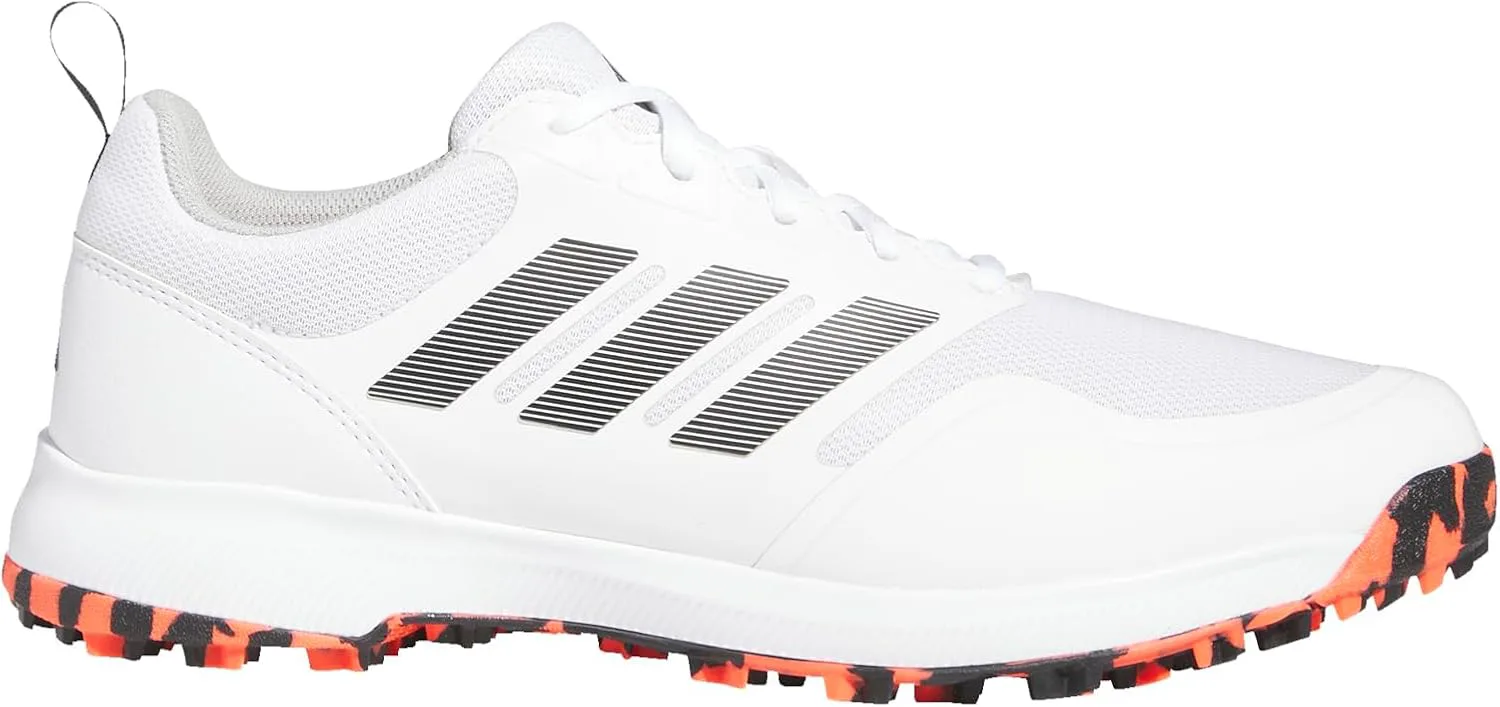 Мужские гольф-кроссовки Adidas Tech Response 3.0 без шипов, белый/черный/серый — фото 3