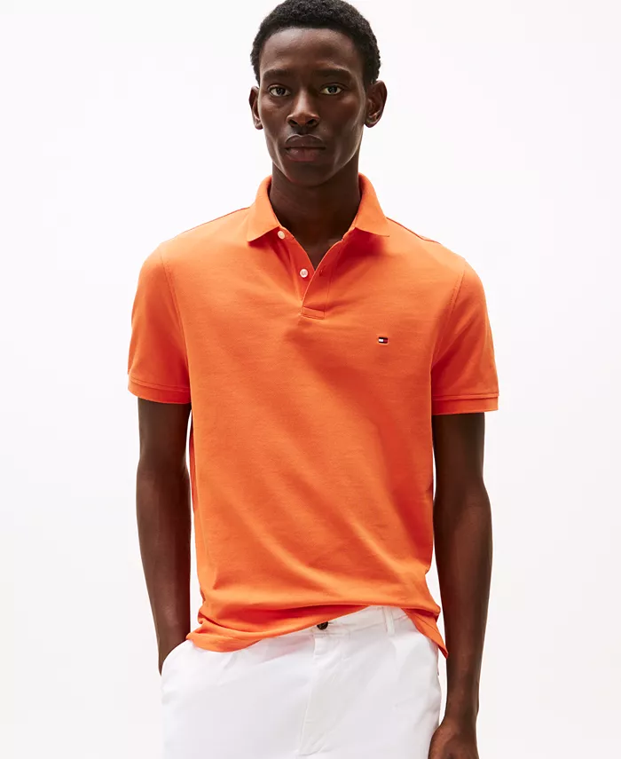 

Мужская поло 1985 Slim Fit Tommy Hilfiger, оранжевый