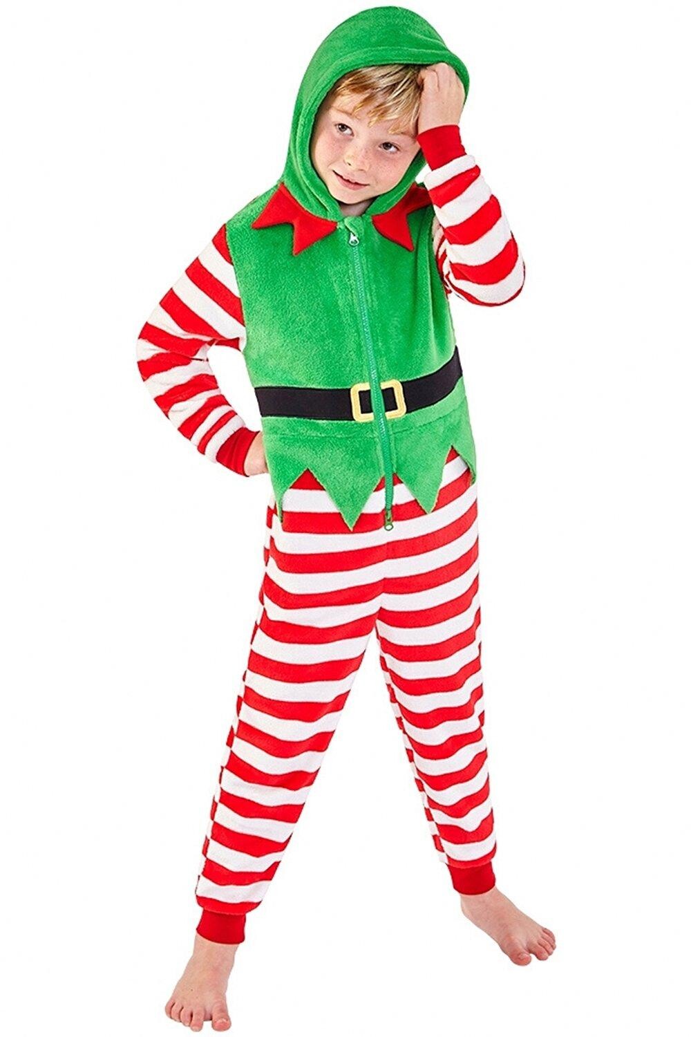 Комбинезон «Рождественский эльф» Festive Friends, зеленый — фото 3