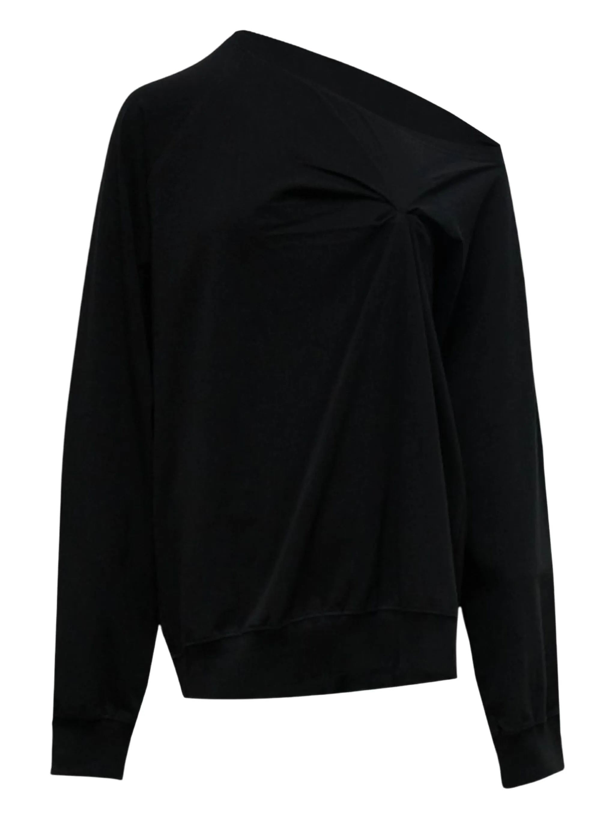 

Футболка с открытыми плечами Hache, черный