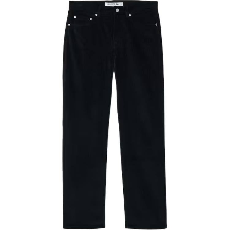 LACOSTE Повседневные брюки мужские Black