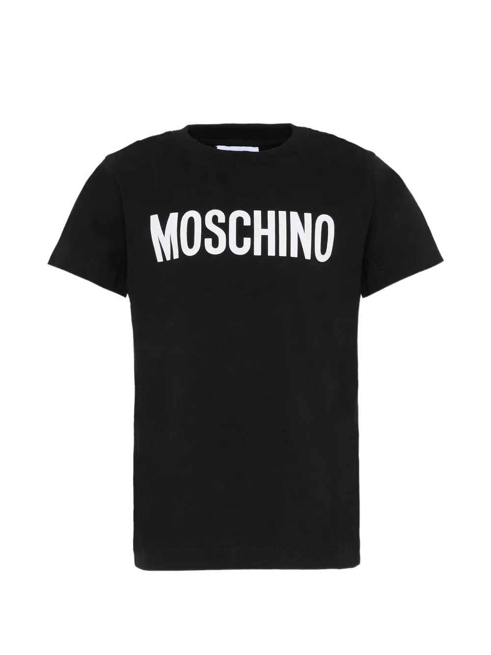 

Футболка с логотипом Moschino Kids, черный