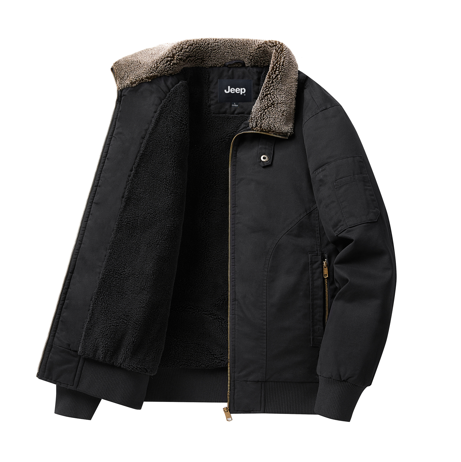 

Куртка Leisure Collection Unisex Jeep, черный