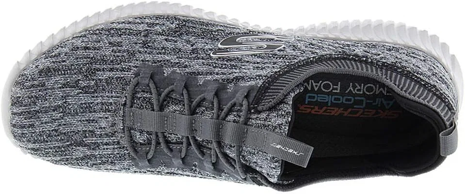Мужские слипоны SKECHERS Dynamight 2.0-Eye to Eye-52642, черные, размер 39.5 EU — фото 3