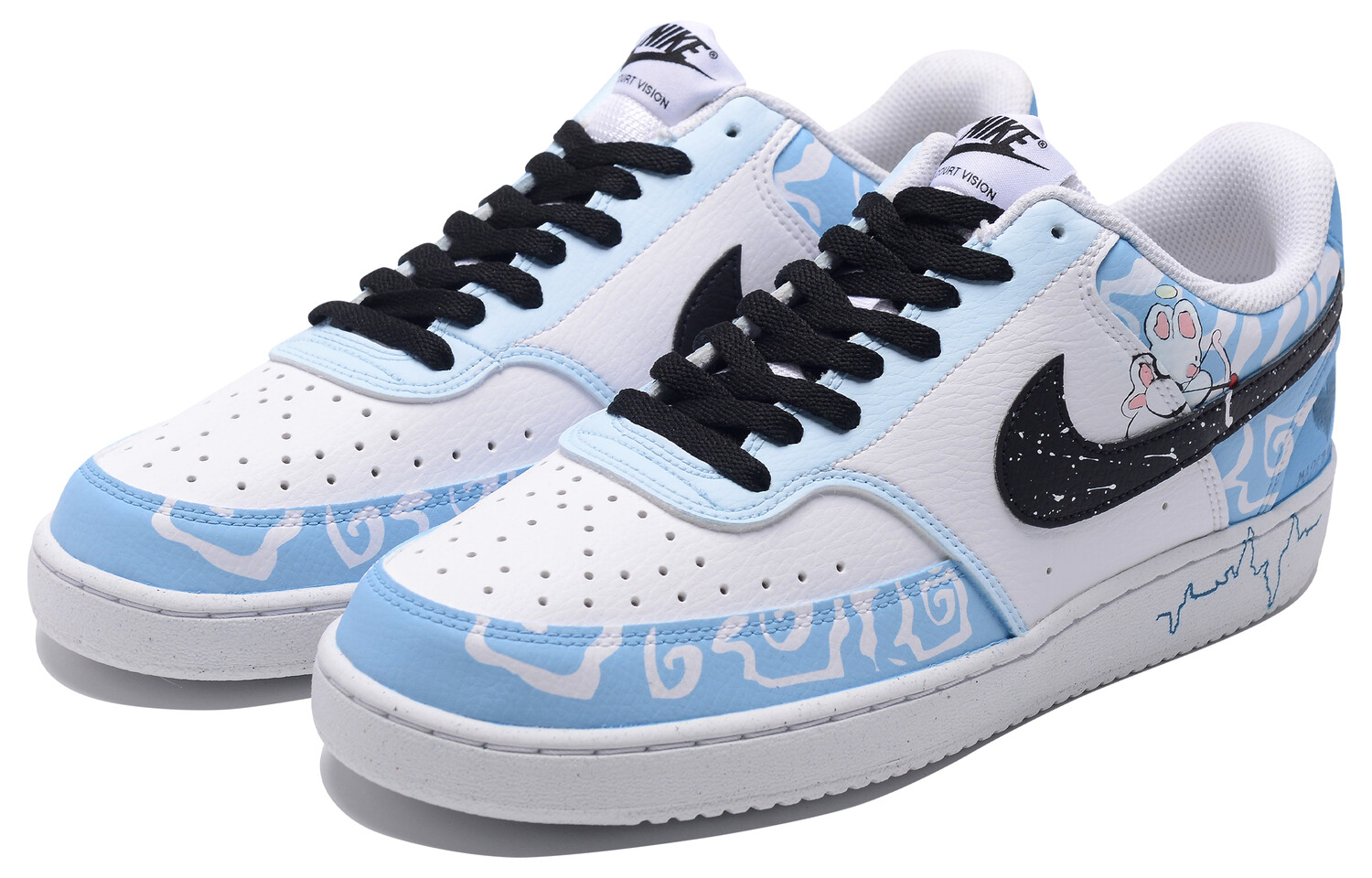 

Мужские кроссовки для скейтбординга Nike Court Vision 1, Sky Blue