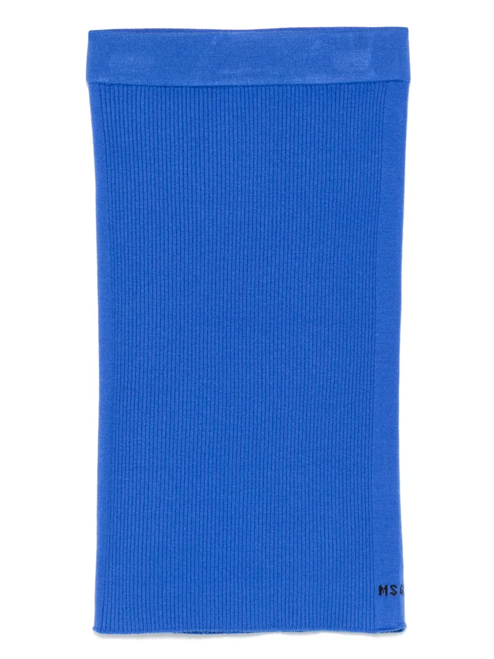 

Юбка в рубчик MSGM Kids, синий