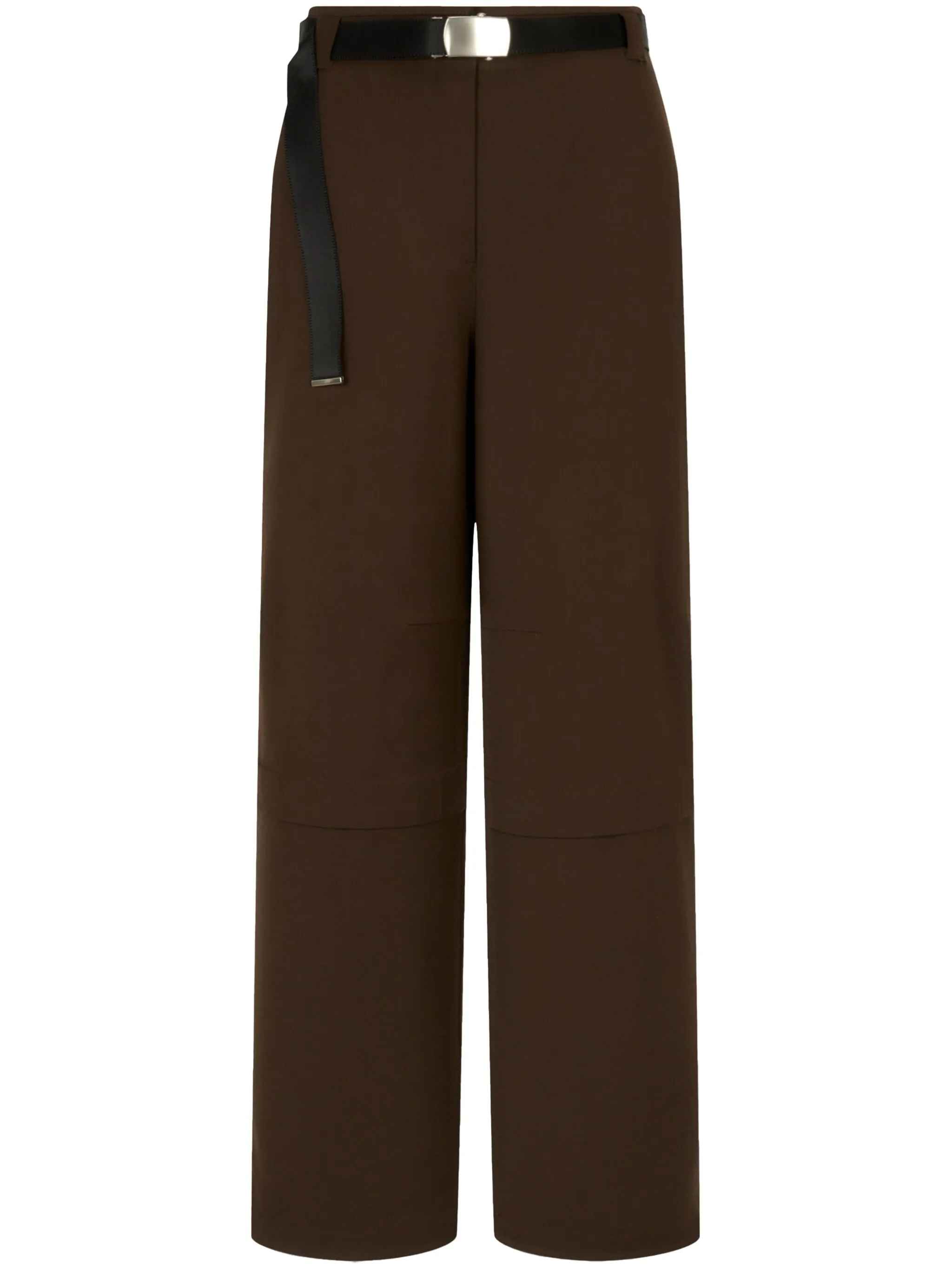 

Шерстяные брюки с поясом Tomboy, коричневый