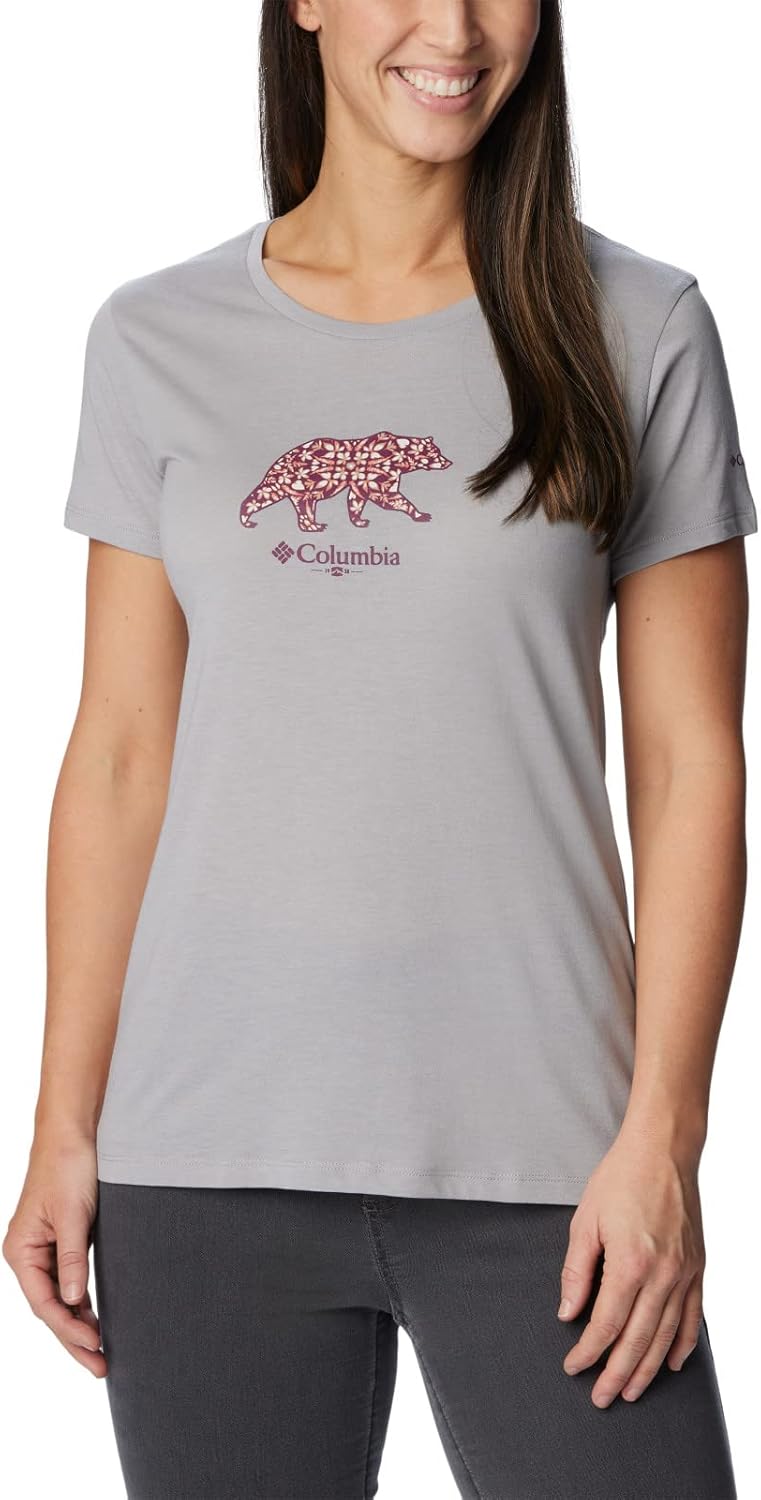

Columbia Womens Daisy Days футболка с коротким рукавом и принтом, Grey, Серый, Columbia Womens Daisy Days футболка с коротким рукавом и принтом, Grey