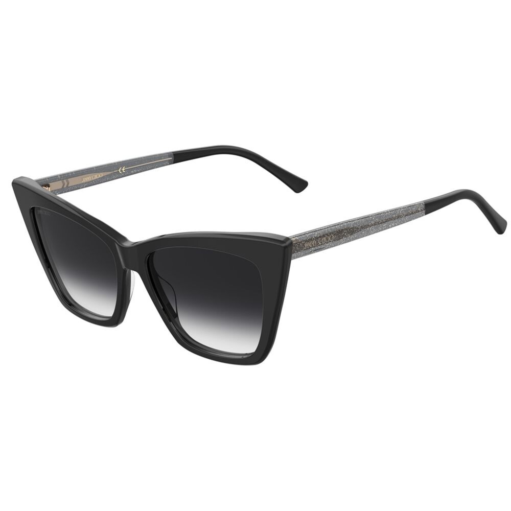 

Черные ацетатные солнцезащитные очки Jimmy Choo Eyewear