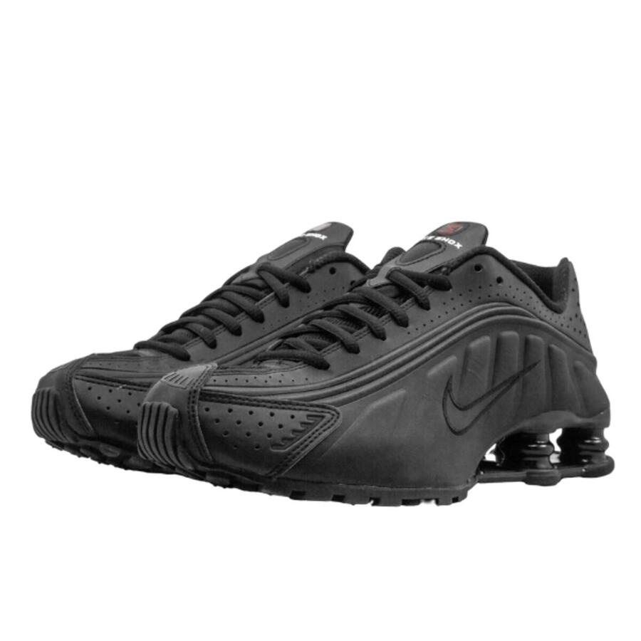 NIKE Черные кроссовки Shox R4 — фото 2